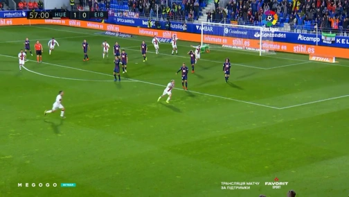 Round 34. Huesca — Eibar 2:0. Match overview