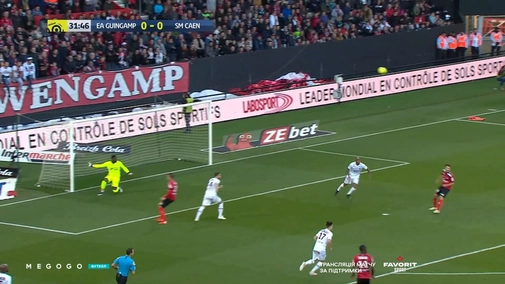 Round 35. Guingamp — Caen 0:0. Highlights