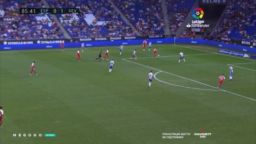 1-й тур. Эспаньол — Севилья 0:2. Обзор матча