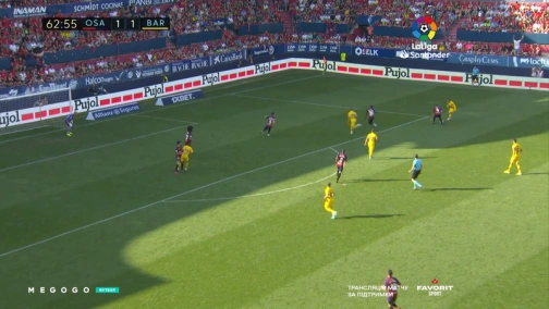 3-й тур. Осасуна — Барселона 2:2. Огляд матчу