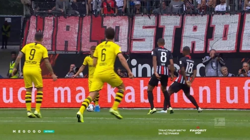 Round 5. Eintracht Frankfurt — Borussia Dortmund 2:2. Highlights