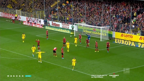 Round 7. Freiburg — Borussia Dortmund 2:2. Highlights
