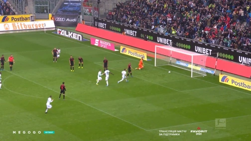 Round 7. Borussia Monchengladbach — Augsburg 5:1. Highlights