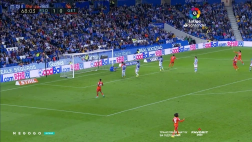 Round 8. Real Sociedad — Getafe 1:2. Highlights
