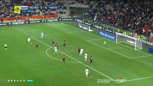 Round 10. Nice — PSG 1:4. Highlights