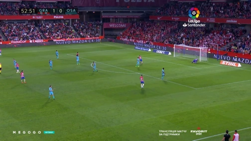 9-й тур. Гранада — Осасуна 1:0. Обзор матча