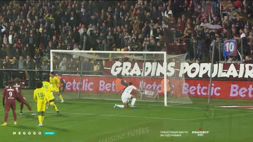 Round 10. Metz — Nantes 1:0. Highlights