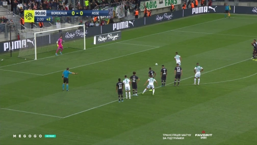 10-й тур. Бордо — Сент-Этьен 0:1. Обзор матча