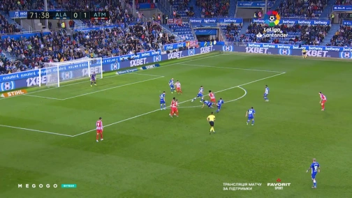Round 11. Alavés — Atlético Madrid 1:1. Highlights