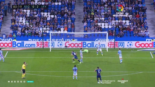 11-й тур. Реал Сосьедад — Леванте 1:2. Обзор матча