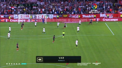 Round 12. Sevilla — Atletico Madrid 1:1. Highlights