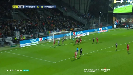 Round 12. Angers — Strasbourg 1:0. Highlights