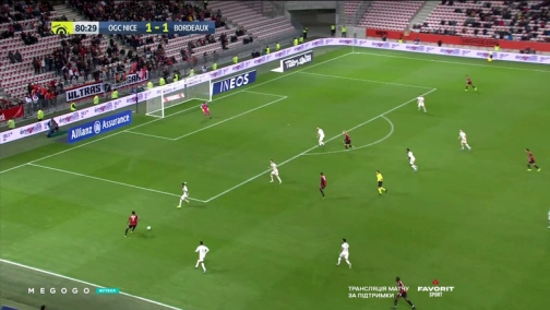 13-й тур. Ницца — Бордо 1:1. Обзор матча
