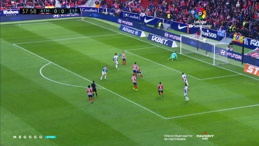 13-й тур. Атлетико — Эспаньол 3:1. Обзор матча