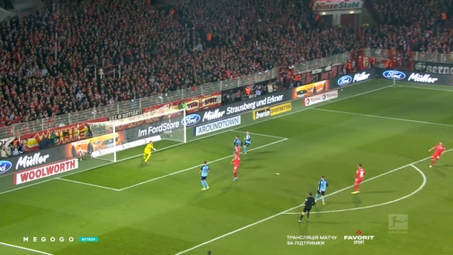 12-й тур. Унион Берлин — Боруссия Менхенгладбах 2:0. Обзор матча