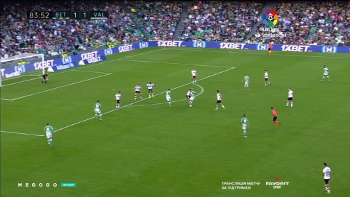 14-й тур. Бетіс — Валенсія 2:1. Огляд матчу