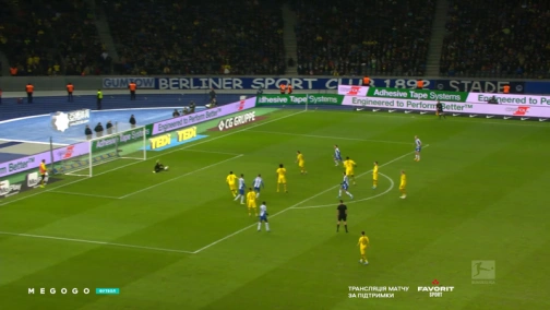 Round 13. Hertha Berlin — Borussia Dortmund 1:2. Highlights