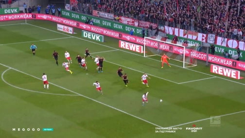Round 13. Köln — Augsburg 1:1. Highlights