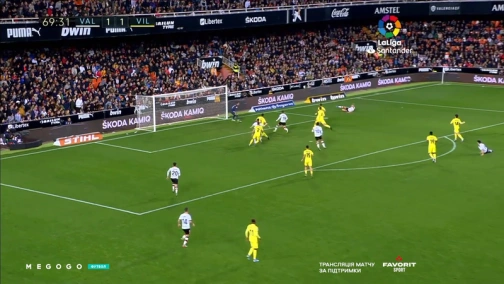 15-й тур. Валенсия — Вильярреал 2:1. Обзор матча