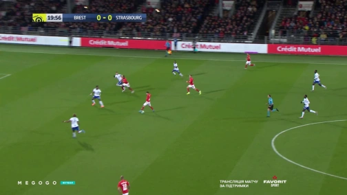 16-й тур. Брест — Страсбург 5:0. Огляд матчу