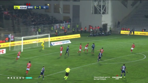 17-й тур. Ним — Лион 0:4. Обзор матча