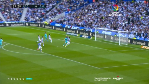 Round 17. Real Sociedad — Barcelona 2:2. Highlights