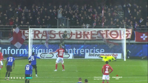 18-й тур. Брест — Ніцца 0:0. Огляд матчу
