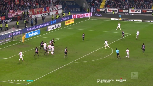 16-й тур. Айнтрахт — Кельн 2:4. Огляд матчу