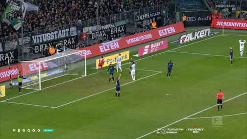 16-й тур. Боруссія Менхенгладбах — Падерборн 2:0. Огляд матчу