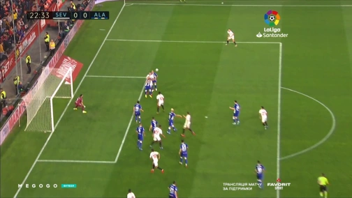 Round 22. Sevilla — Alavés. 1:1 Highlights