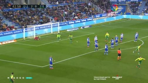 23-й тур. Алавес — Эйбар. 2:1 Обзор матча