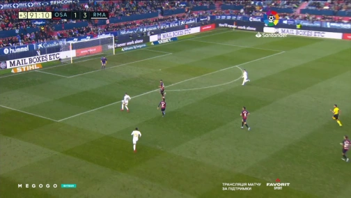 23-й тур. Осасуна — Реал Мадрид. 1:4 Огляд матчу