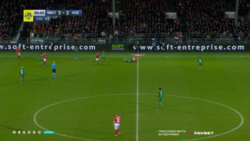 Round 25. Stade Brestois 29 — Saint-Etienne. 3:2 Highlights