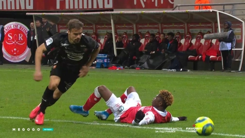 25-й тур. Реймс — Ренн. 1:0. Обзор матча