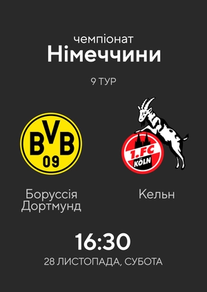 Round 9. Borussia Dortmund — Köln. 1:2 Highlights