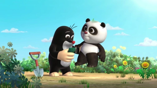 Кротик и Панда