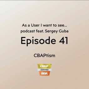 Episode 41 feat Sergey Guba - CBAPtism