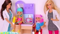 Barbie Girl Doctor Toys for Baby Dolls Twins