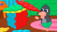 Benny Mole and Friends - Rainbow Castle Constructor Cartoon for Kids