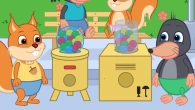 Benny Mole and Friends - Whose Gumball Machine is Better Cartoon for Kids