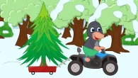 Benny Mole and Friends - Christmas Tree Cartoon for Kids