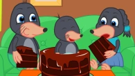 Benny Mole and Friends - GIANT CAKE Cartoon for Kids