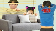 Boram Family Play hide and seek