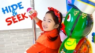 Boram and her fun challenge in Magic Museum with dad