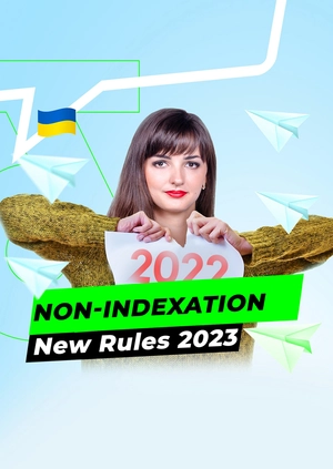 Non-indexation. New Rules 2023