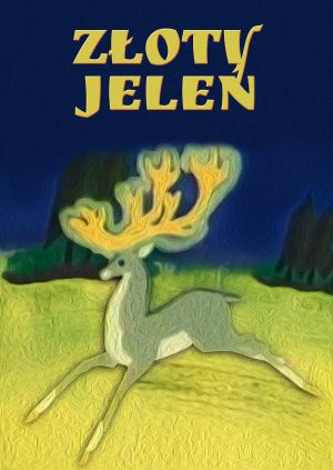 Złoty jeleń — plakat