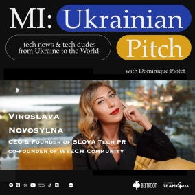 Viroslava Novosylna / SLOVA Tech PR & WTech / War Time Episode