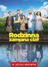 Rodzinna zamiana ciał (w języku migowym) — plakat