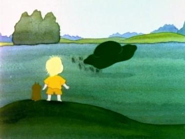 As the Linseed Field started to Bloom