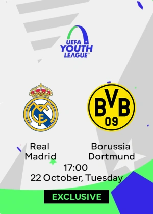 UEFA Youth League. Real Madrid — Borussia Dortmund. Highlights